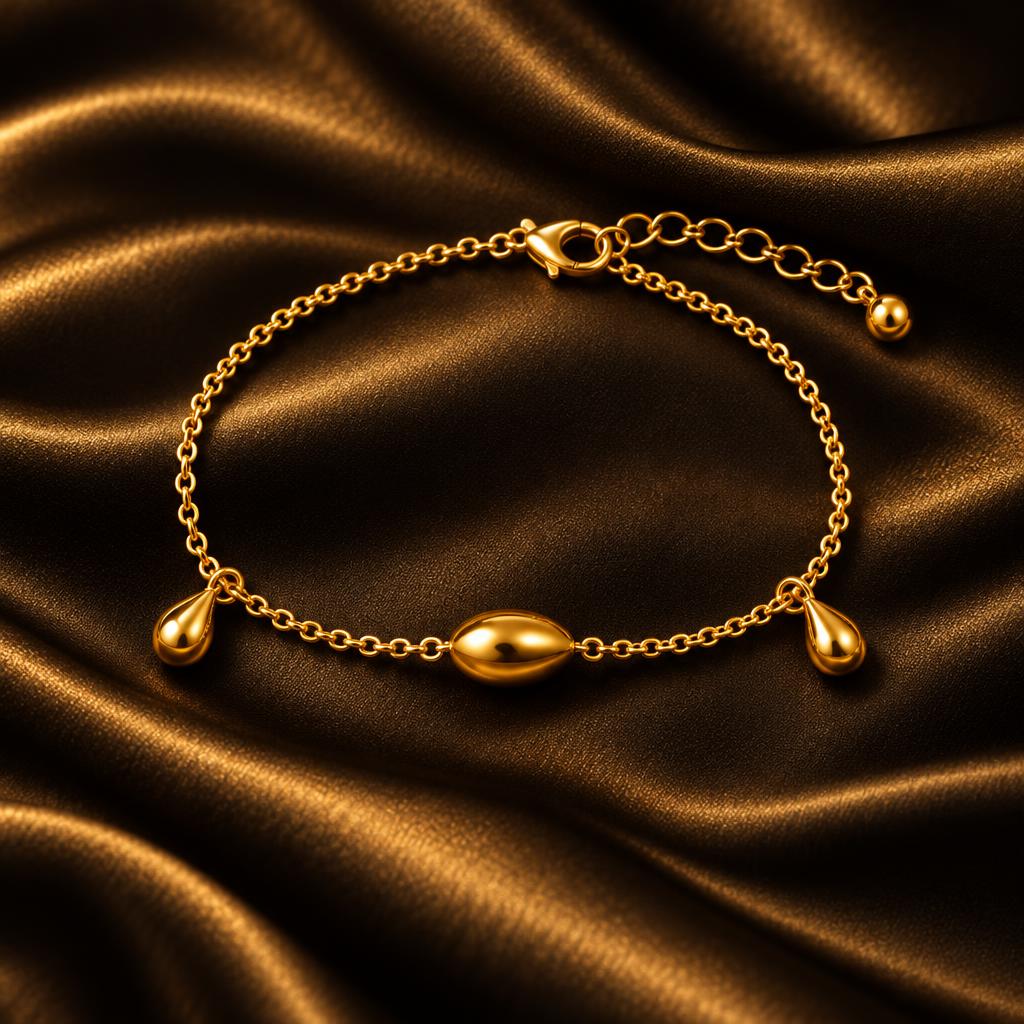 Fétiche Gouttes Or – boucles d'oreilles Dakar